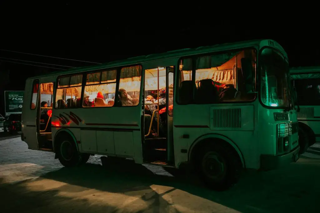 People in the Bus