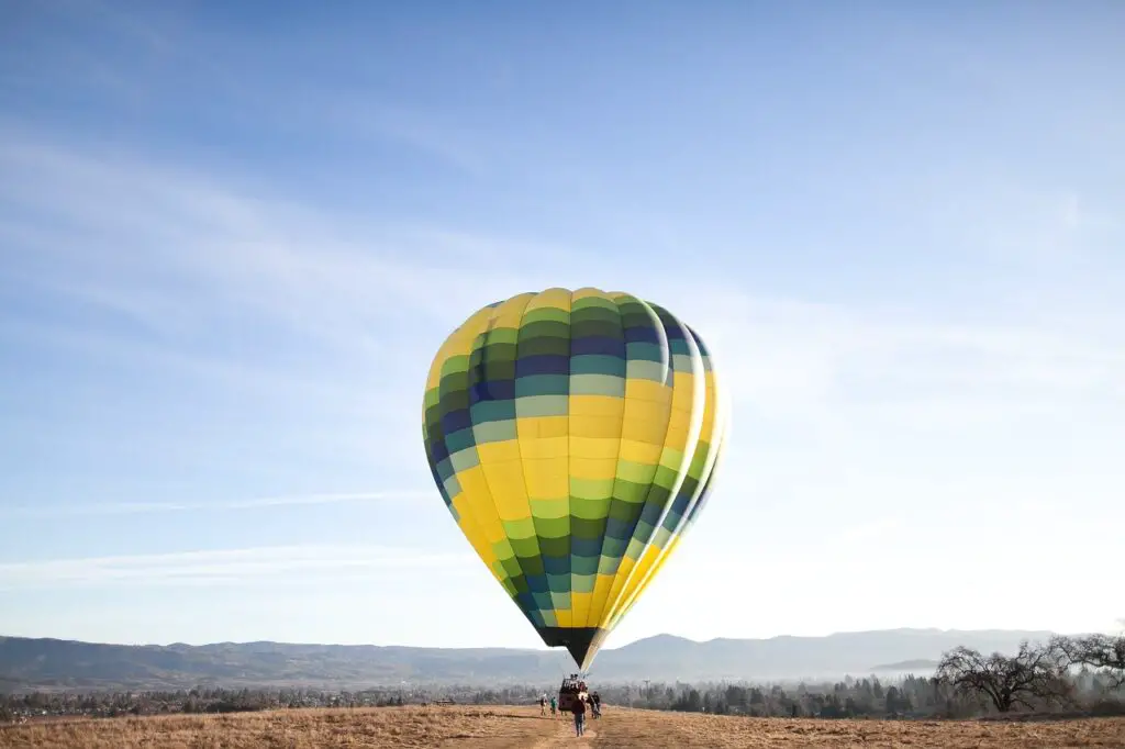 adventure, hot air balloon, sky