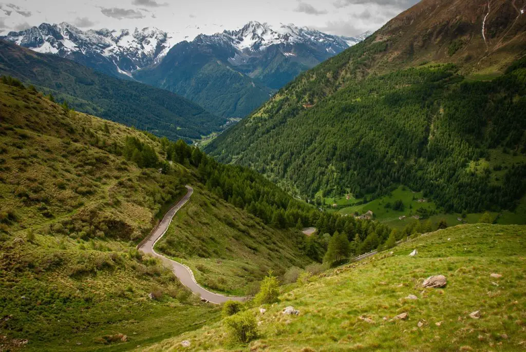 nature, alps, hike